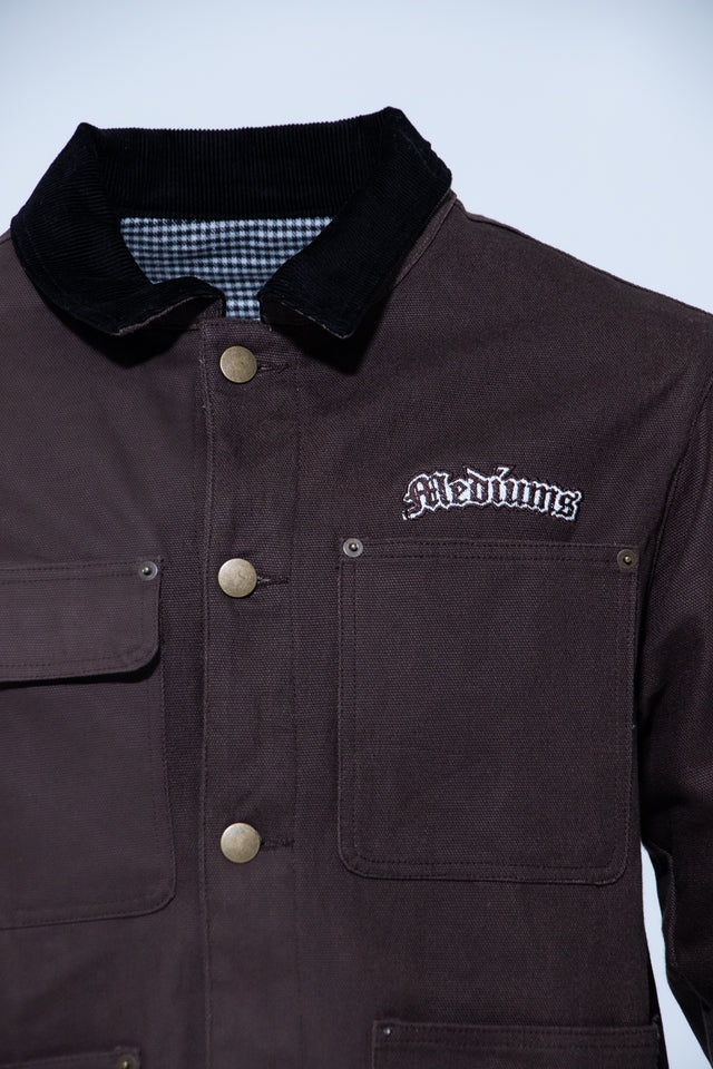 Familia Canvas Workwear Mediums Jacket - Oak Brown