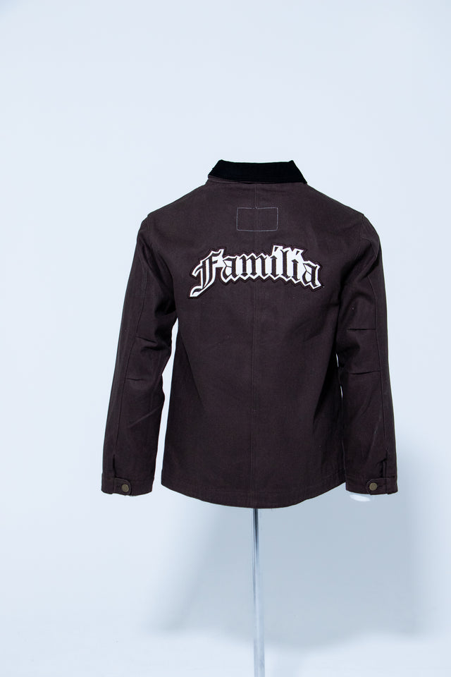 Familia Canvas Workwear Mediums Jacket - Oak Brown