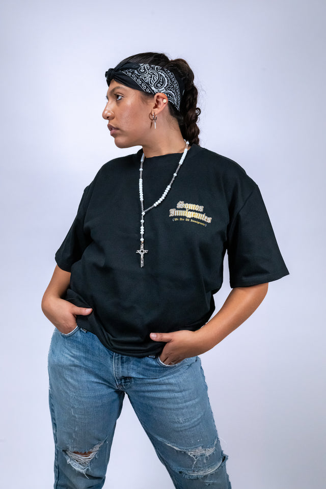 Mediums Collective Somos Inmigrantes Shirt - Black