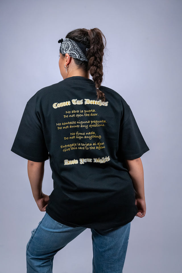 Mediums Collective Somos Inmigrantes Shirt - Black