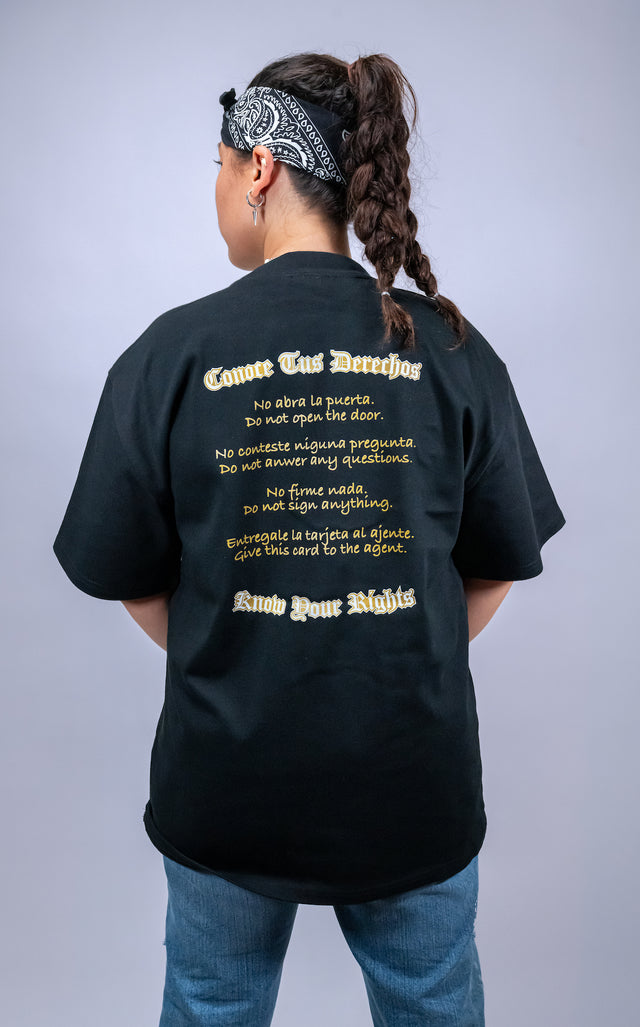 Mediums Collective Somos Inmigrantes Shirt - Black