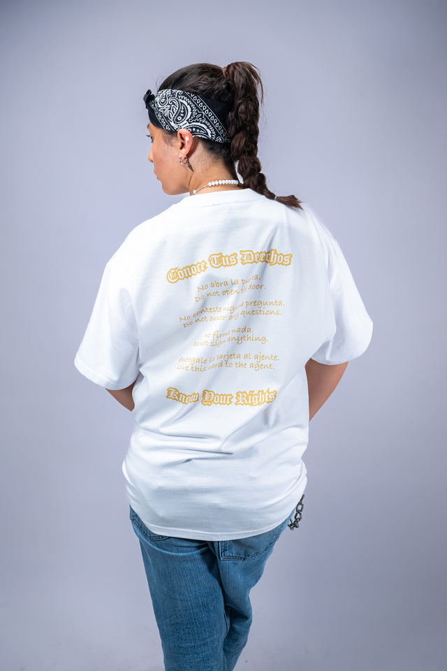 Mediums Collective Somos Inmigrantes Shirt - White