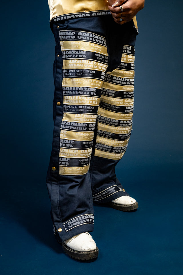 Mediums Collective Reworked Reflective Tape Overall & Vest Set (1 of 1)