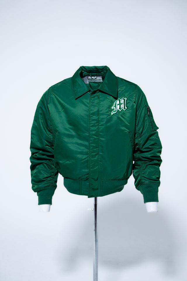 Mediums Familia Bomber Jacket - Green