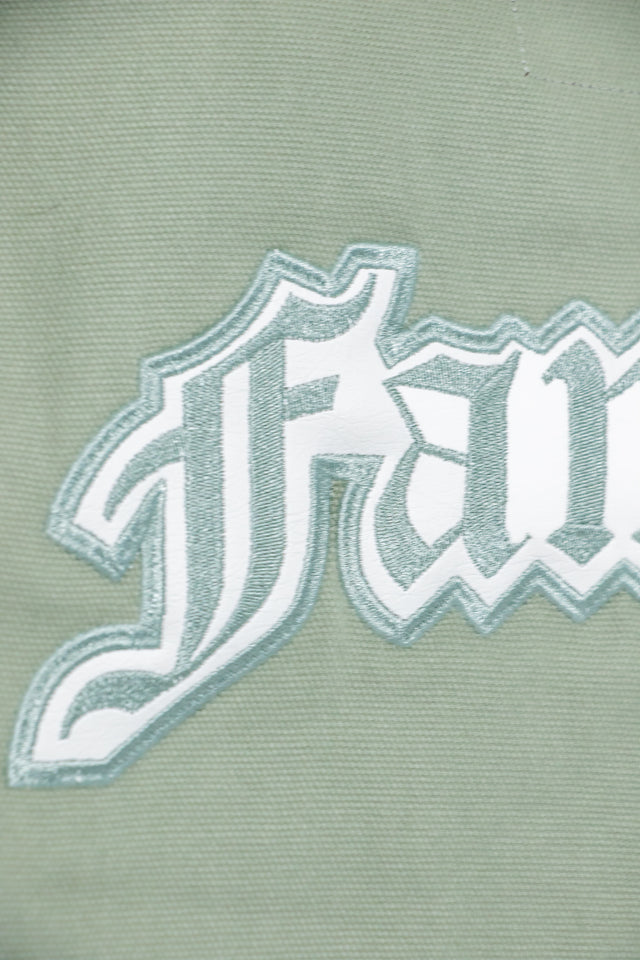 Familia Canvas Workwear Mediums Jacket - Teal Green