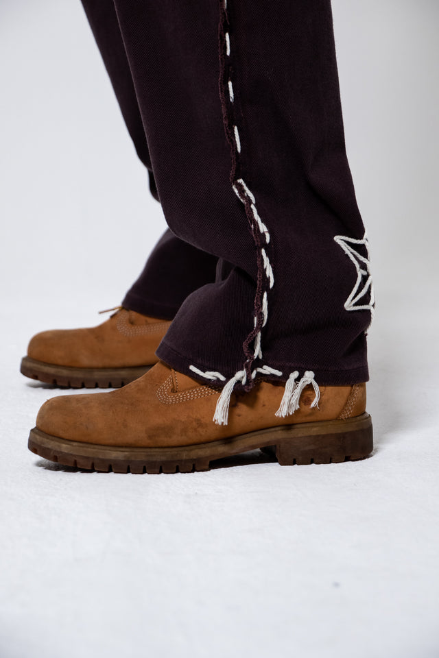 Mediums 1of1 rancheros chocolate brown jeans - 36/30