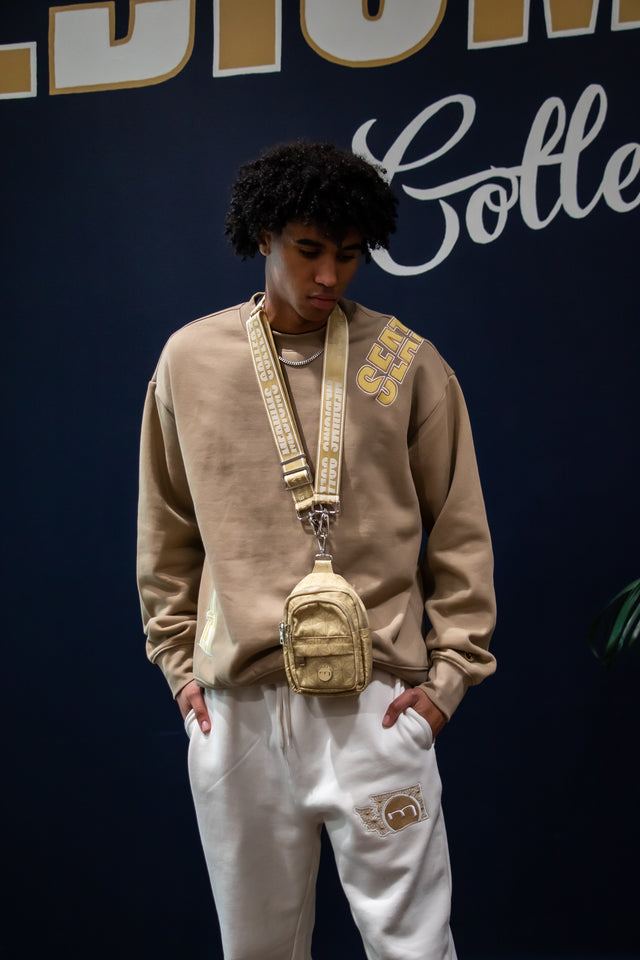 Mediums Collective OTS Seattle Crew - Brown/Gold