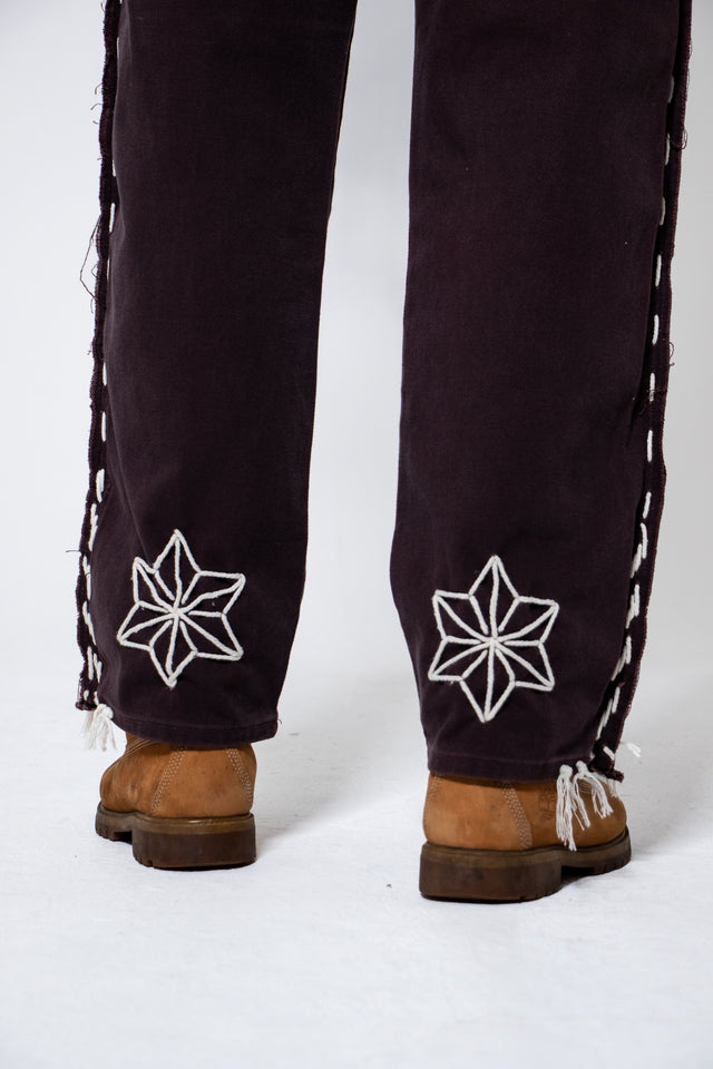 Mediums 1of1 rancheros chocolate brown jeans - 36/30
