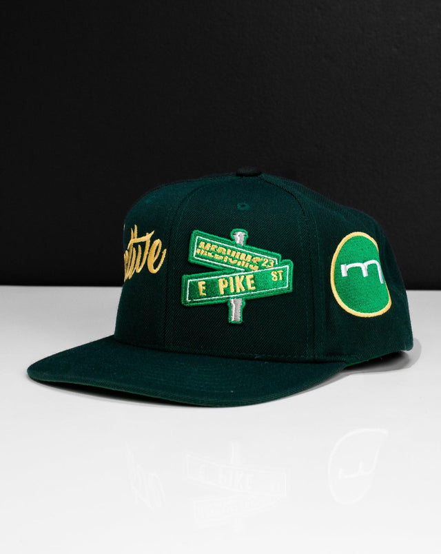 Mediums E Pike St Hat - Pine Green
