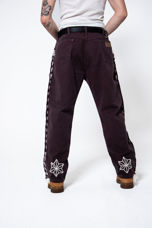 Mediums 1of1 rancheros chocolate brown jeans - 36/30