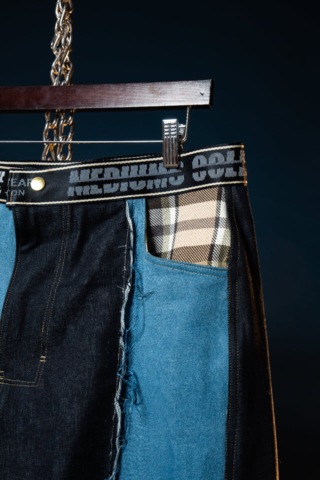 Seattle Fever Dream Flannel/Denim Pants - W33, L40
