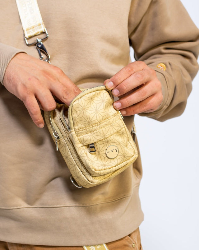 Mini Crossbody Shoulder Belt Bag - Gold