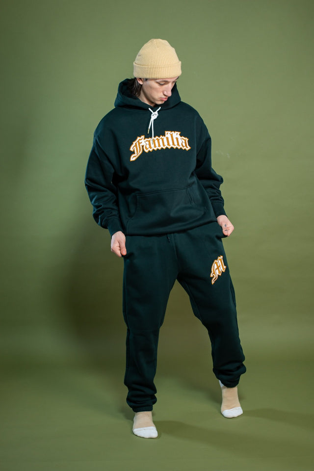 La Familia Hoodie - Pine Green