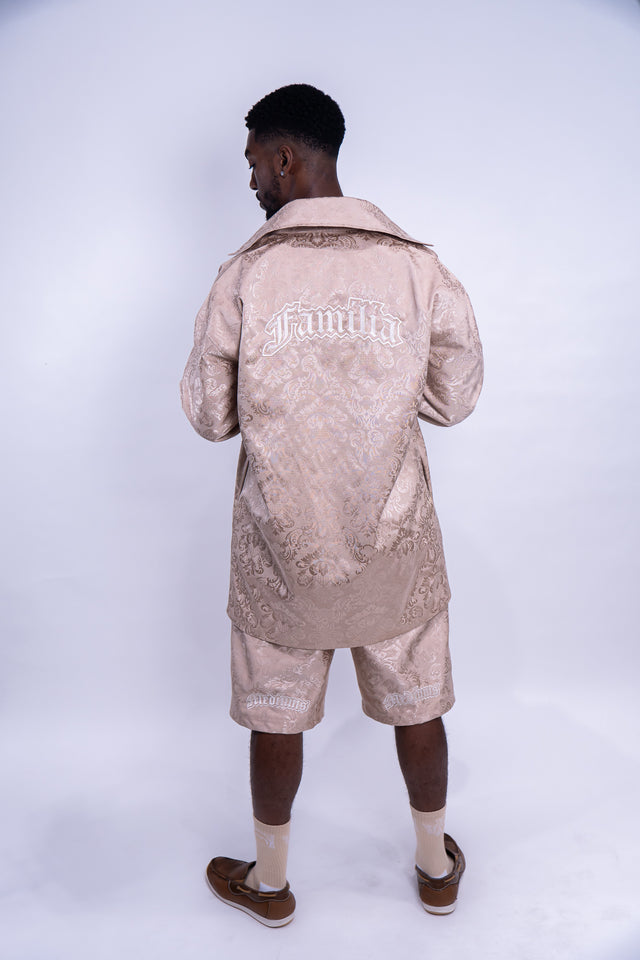 Golden Familia 1 of 1 Lightweight Trench Coat - Sz L/XL