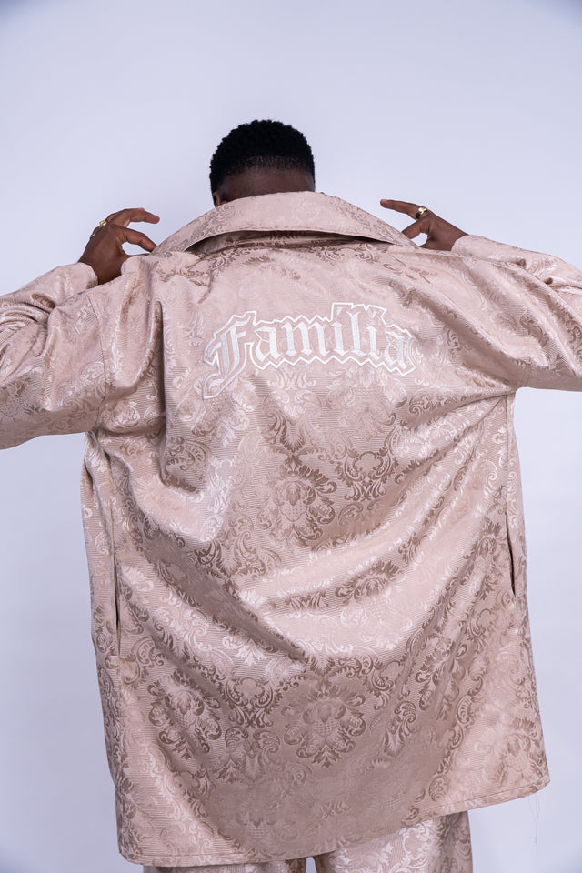 Golden Familia 1 of 1 Lightweight Trench Coat - Sz L/XL