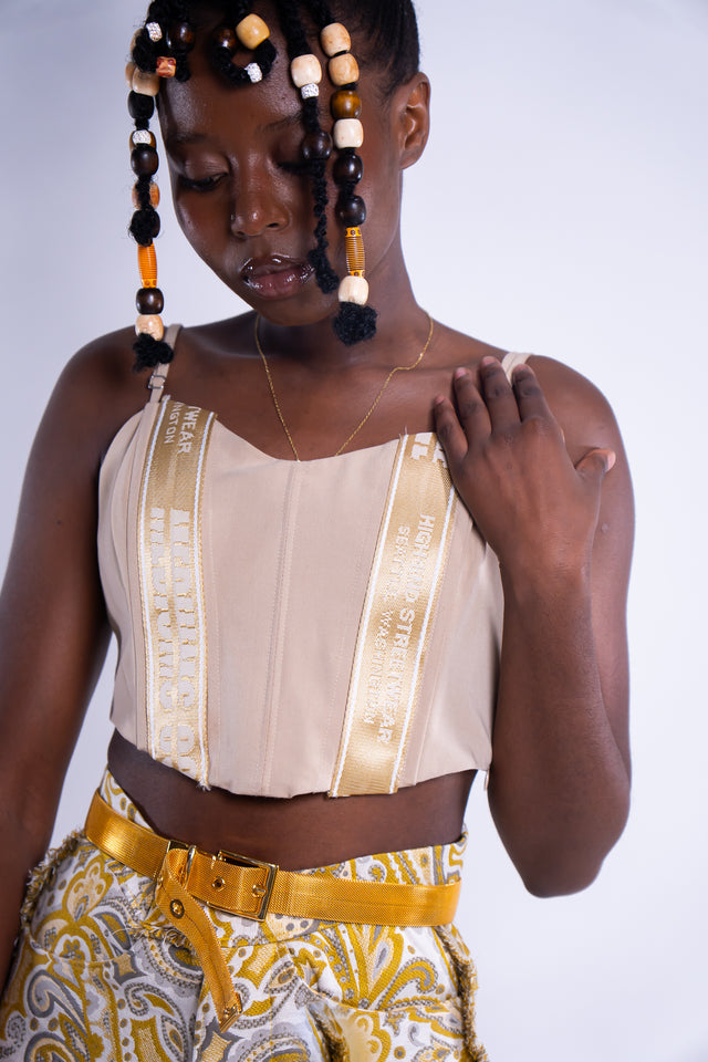 Mediums Collective Corset Top - M