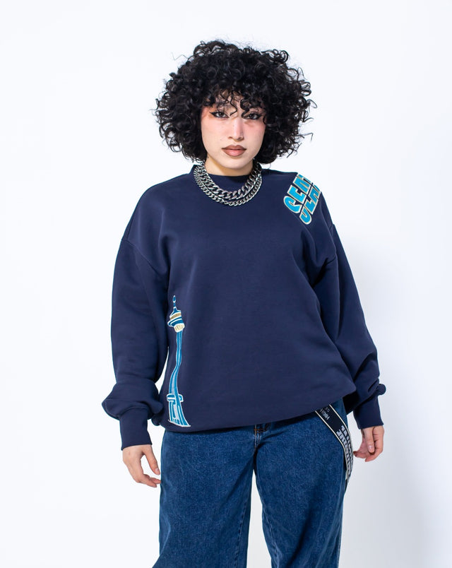 Mediums Collective OTS Seattle Crew - Navy