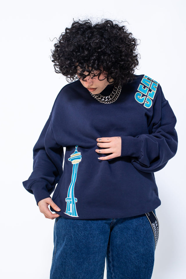 Mediums Collective OTS Seattle Crew - Navy