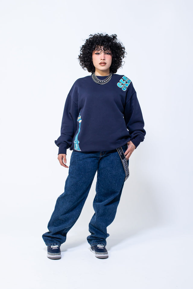 Mediums Collective OTS Seattle Crew - Navy