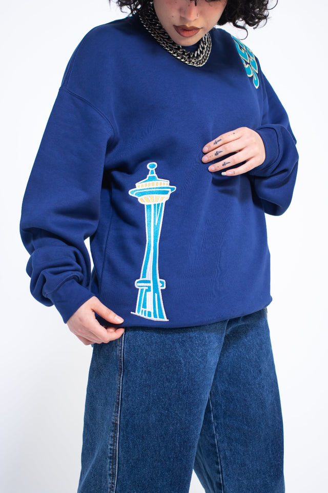 Mediums Collective OTS Seattle Crew - Nipsey Blue