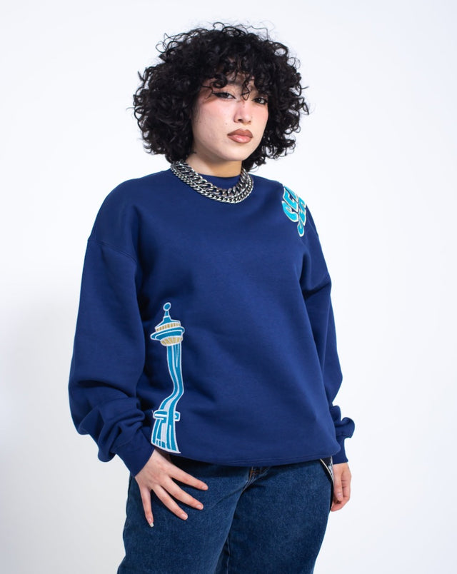 Mediums Collective OTS Seattle Crew - Nipsey Blue