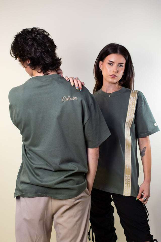 Mediums Collective High-End Tshirt - Olive Green