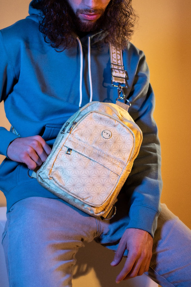 Main Crossbody Shoulder Belt Bag - Gold