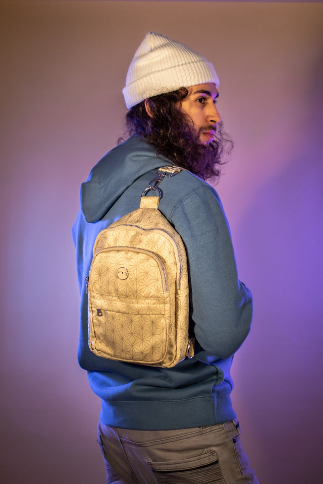 Main Crossbody Shoulder Belt Bag - Gold