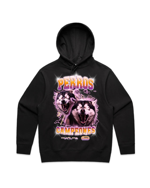 UW Huskies Campiones Hoodie (Mediums X TBNW) - Black