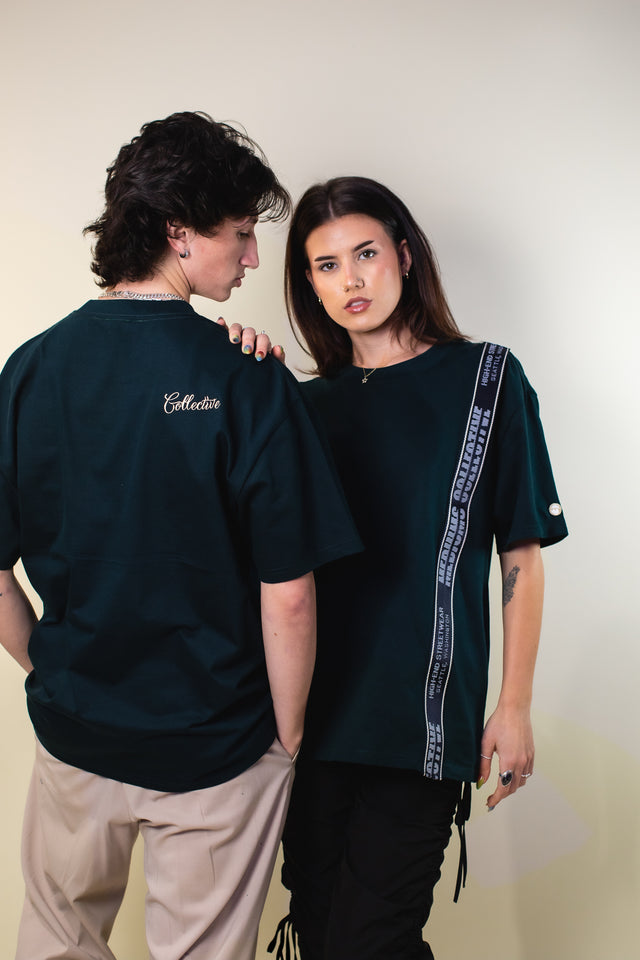 Mediums Collective High End T-shirt - Pine Green