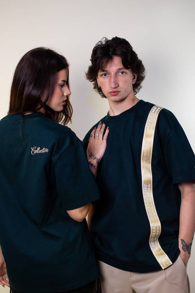 Mediums Collective High End T-shirt - Pine Green