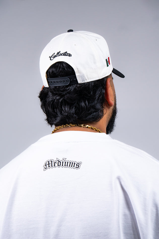 MEXICO Graphic Long Sleeve Shirt - White