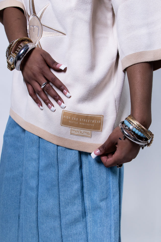 Mediums Collective SEA 206 Knit Jersey - Crema