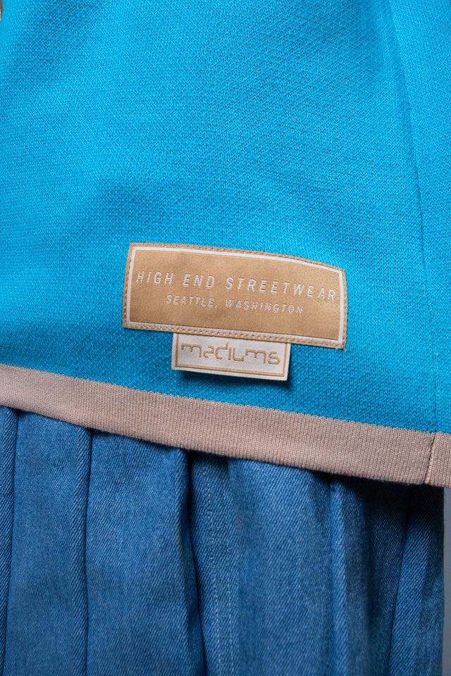 Mediums Collective SEA 206 Knit Jersey - Aqua Blue