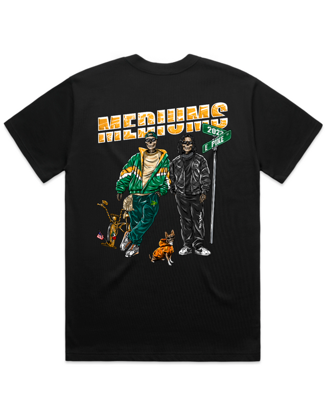 1 year Anniversary T-Shirt - Black/cream/white