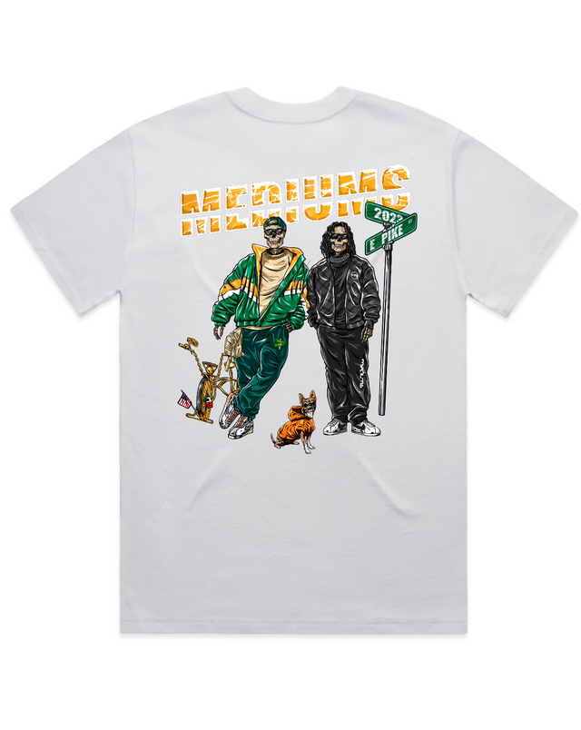 1 year Anniversary T-Shirt - Black/cream/white