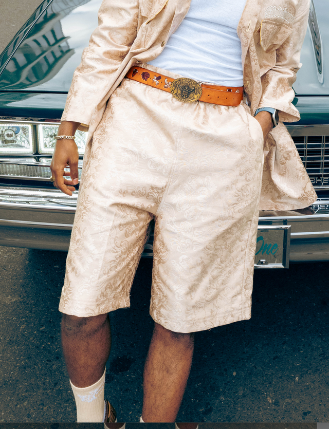 Golden Familia 1 of 1 Lightweight Paisley Shorts - W 36/L