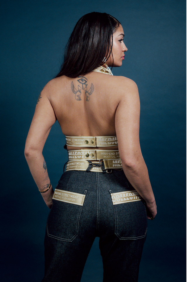 Mediums Collective Midnight Denim 1of1 Women Set - Sz M