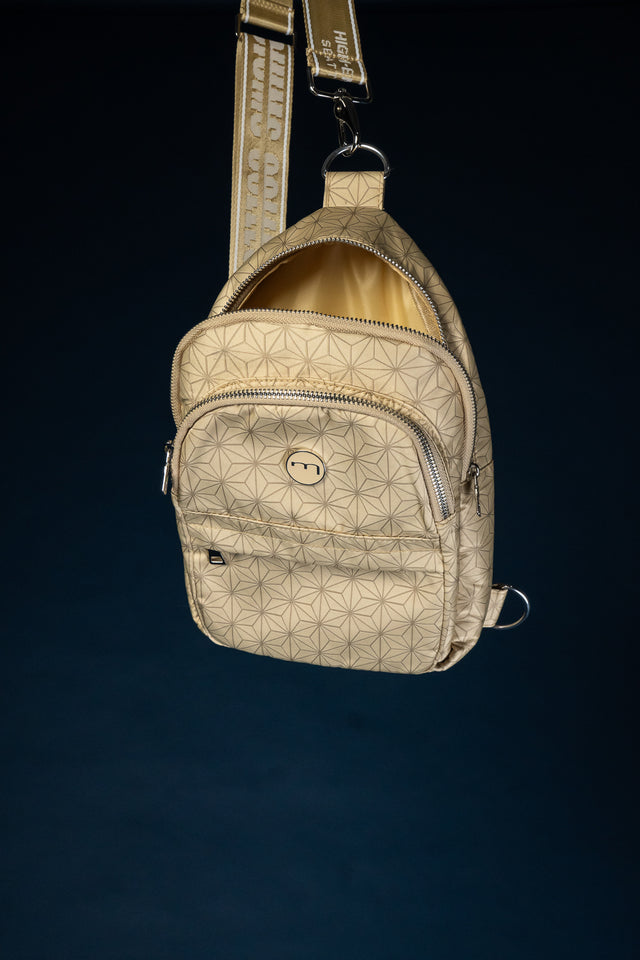 Main Crossbody Shoulder Belt Bag - Gold