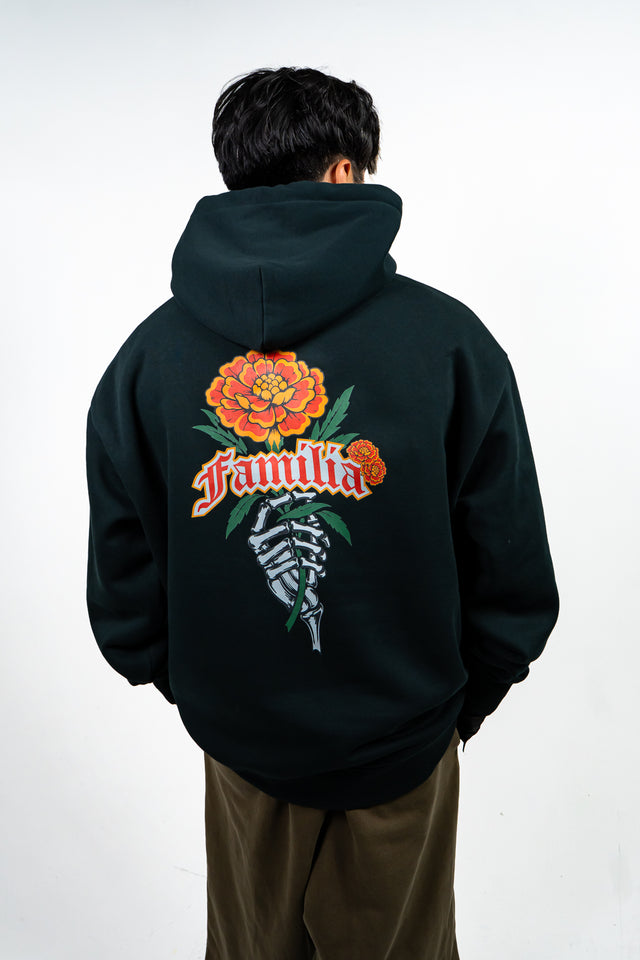 DLM Familia Heavyweight Hoodie - Pine Green