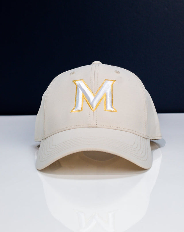 Mediums Reflective Nylon Hat - Cream