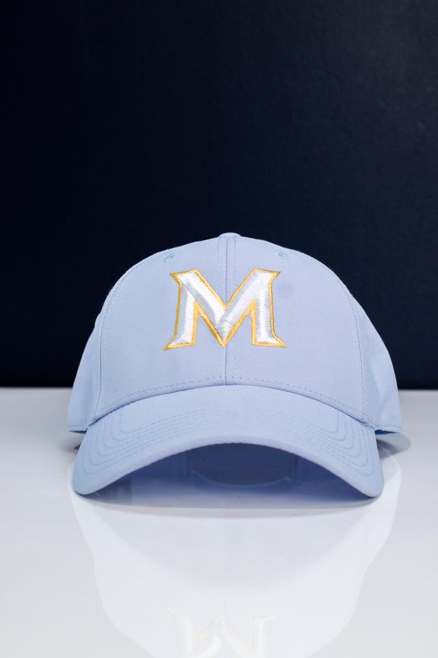 Mediums Reflective Nylon Hat - Sky Blue