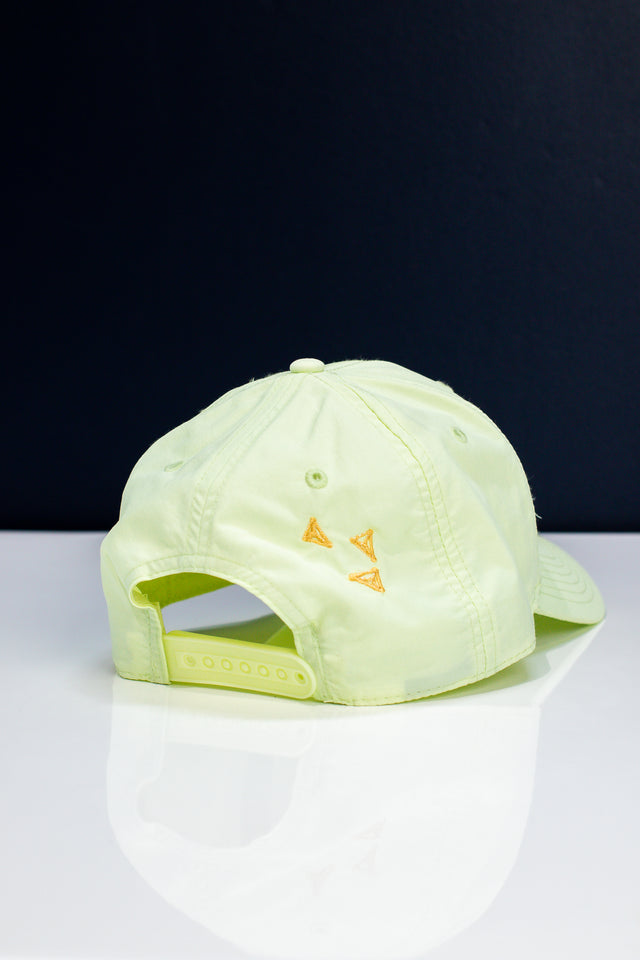 Mediums Reflective Nylon Hat - Lime