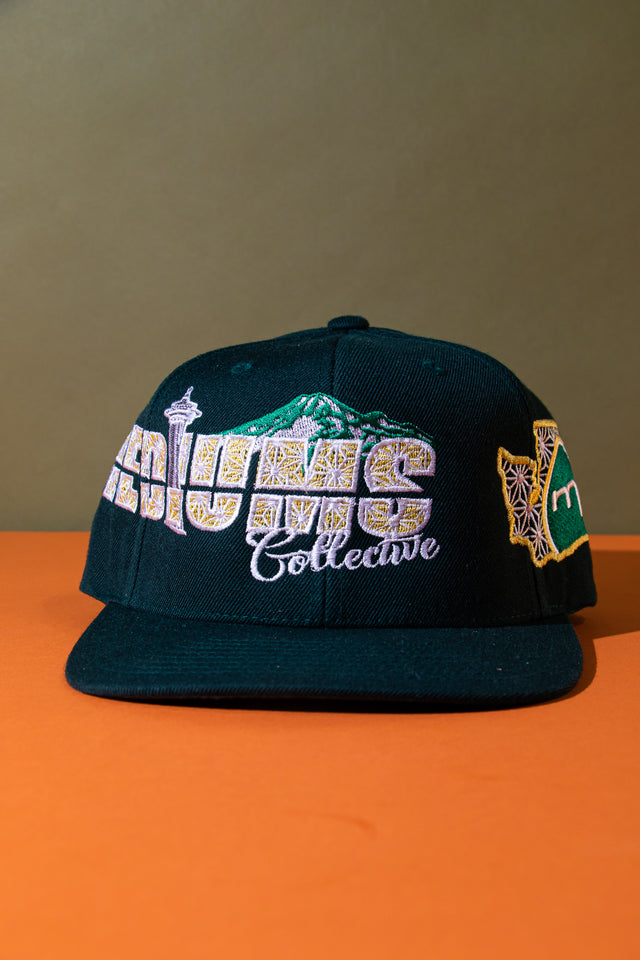 Mediums Collective WA Hat - Emerald Green