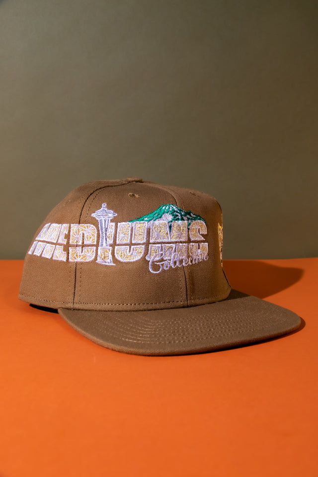 Mediums Collective WA Hat - Northwest Brown