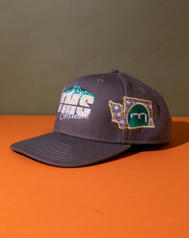 True Northwest fashion. Mediums Collective High profile snapback hat 50,000 stitches, All around embroidery logo 100% Heavy weight Cotton Canvas One size fits all