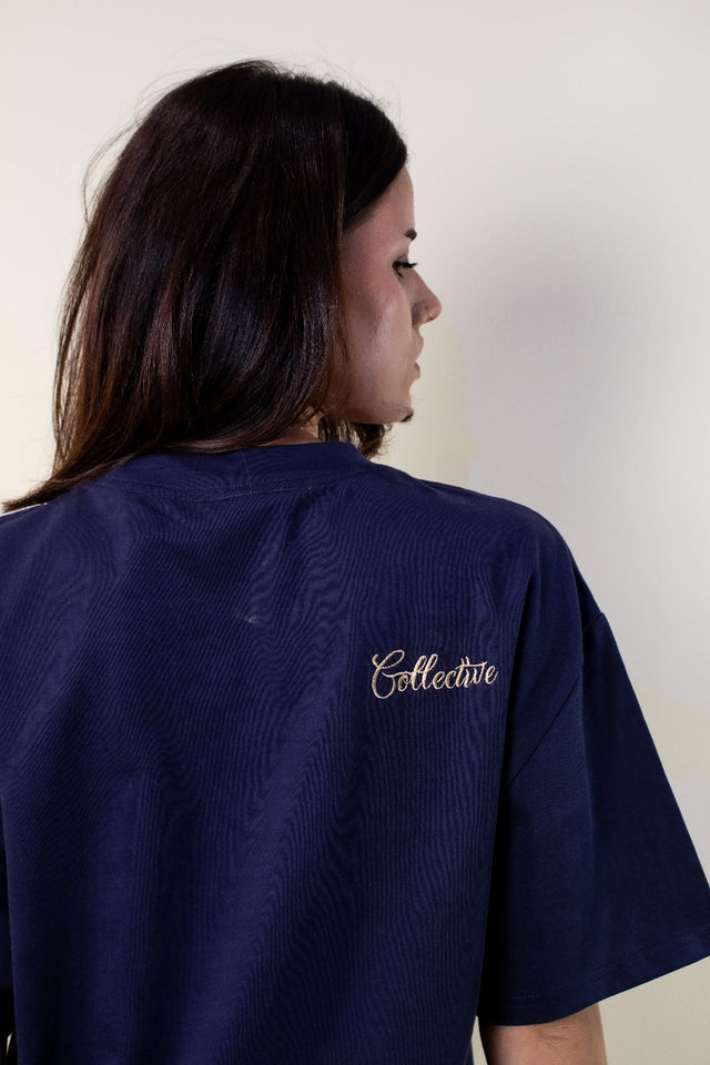Mediums Collective High End T-shirt - Navy Blue