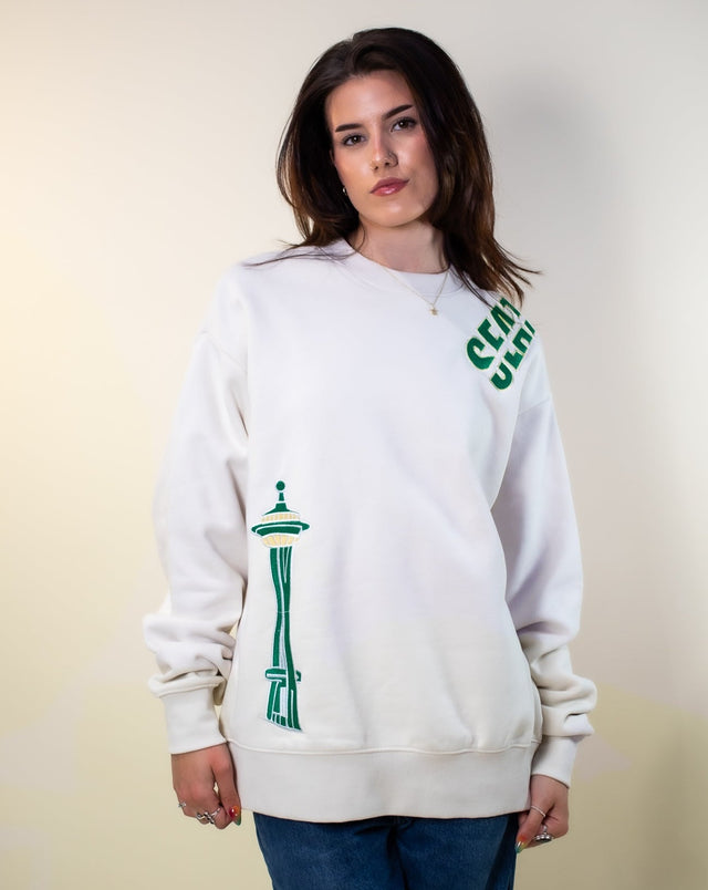 Mediums Collective OTS Seattle Crew - Cream