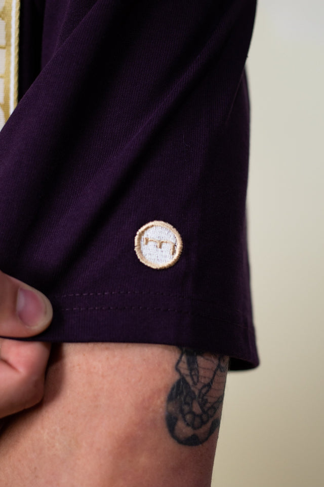 Mediums Collective High End T-shirt - Purple/Gold