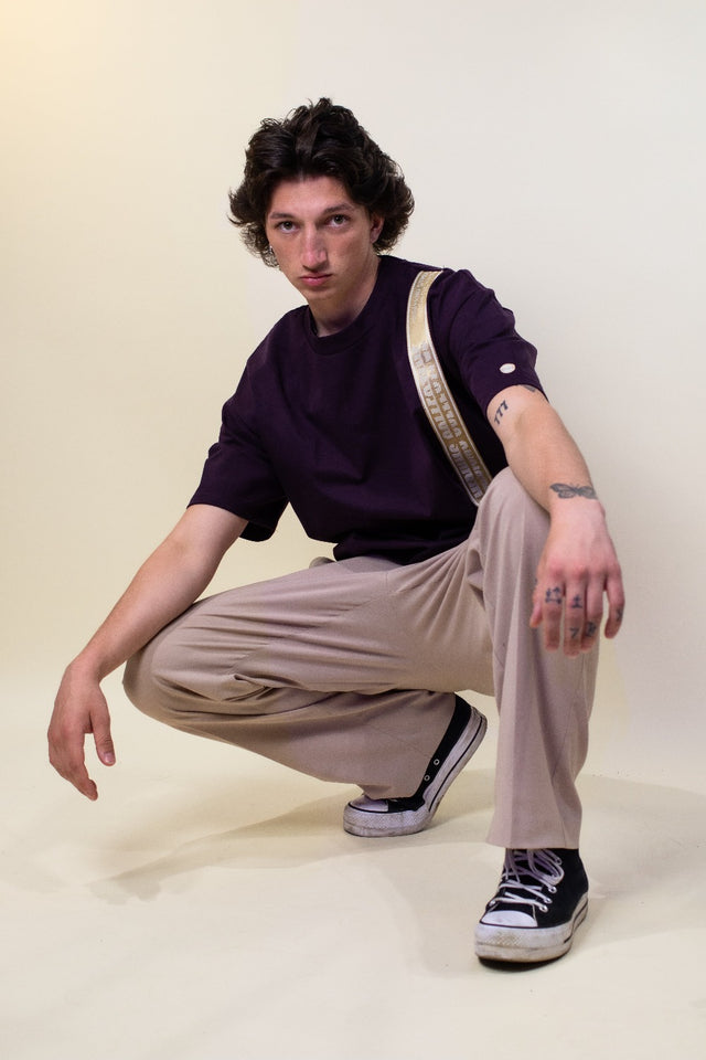 Mediums Collective High End T-shirt - Purple/Gold